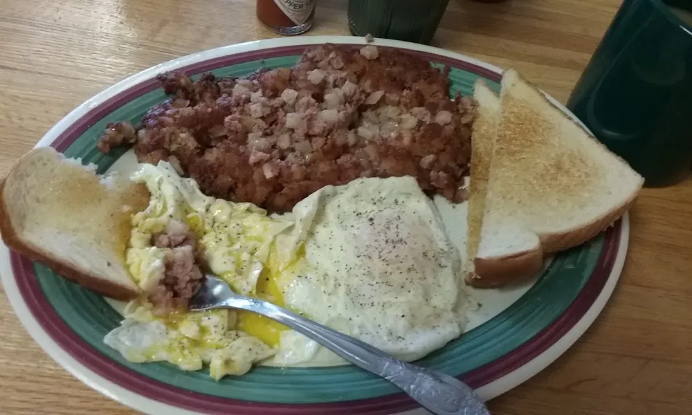 Corn Beef Hash & Eggs